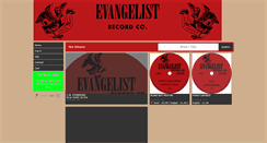 Desktop Screenshot of evangelist.kudosrecords.co.uk