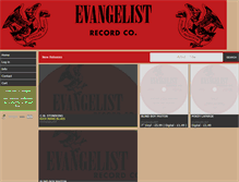 Tablet Screenshot of evangelist.kudosrecords.co.uk