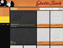 Tablet Screenshot of ghettofunk.kudosrecords.co.uk