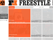 Tablet Screenshot of freestylerecords.kudosrecords.co.uk